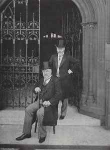Sir Edward Reed, K.C.B., og Mr. E.T. Reed av J. Benjamin Stone