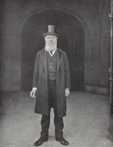 Sir Edwin Durning-Lawrence, Bart (s/hvitt-bilde) av J. Benjamin Stone
