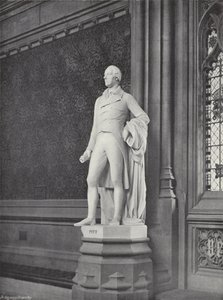 Statue av Pitt av J. Benjamin Stone