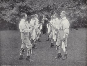 Stratford-on-Avon Mop, danser Hay av J. Benjamin Stone