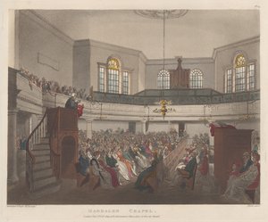 Magdalen kapell, 1. februar 1809., 1. februar 1809. av J. Bluck