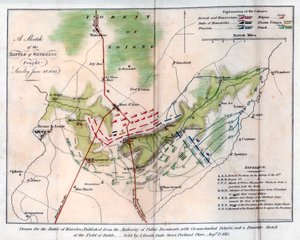 Slaget ved Waterloo, 1815 1816. av J Booth