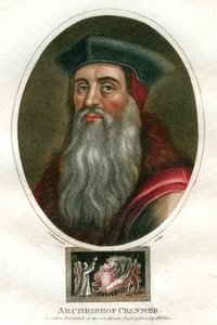 Erkebiskop Cranmer, 1816. av J. Chapman