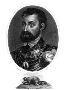 Charles V, konge av Spania og den hellige romerske keiseren. av J. Chapman