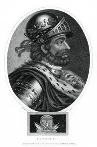 Henry II, konge av England, 1804. av J. Chapman