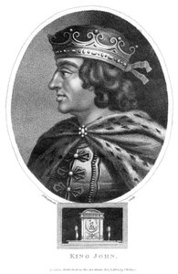 Kong Johannes 1167-1216, 1804. av J. Chapman
