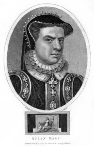 Dronning Mary I av England, 1804.