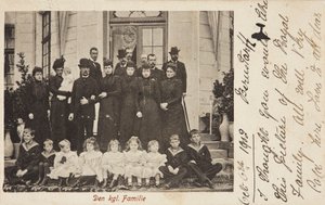 Den danske kongefamilien av J. Peterson and Co