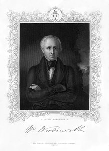 William Wordsworth , engelsk romantisk poet, 1800-tallet.