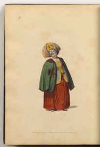 Handelskone til Kaluga Fra: The Costumes Of The Russian Empire, 1803 av J. Dadley