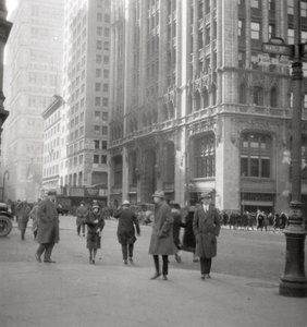 Lower Broadway, New York City, USA, 1900-tallet