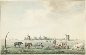 Landsbyen Amstelveen av J. Dirksen
