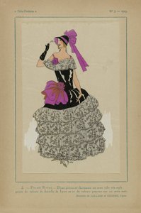 Veldig parisisk, 1923, nr. 7: 2 - KONGELIG PALASS. - Sjarmerende dyrebar... av J. Dory