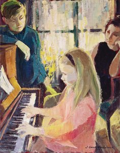 Ved pianoet av J. Gard-Urbanek