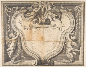 Det kopernikanske systemet, ca. 1639. av J Girardin