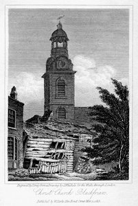 Christ Church, Blackfriars, Southwark, London, 1817.