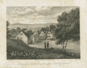 Dovedale - Beresford Hall: stålgravering, nd [1815] (trykk)
