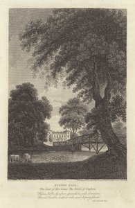 Robert Bloomfield, poet: Euston Hall (gravering) av J. Greig