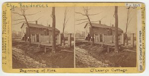 Fru OLearys Cottage, 1871 av J. H. Abbott
