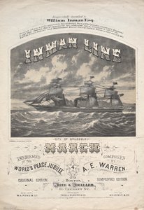 Inman Line mars av J. H. Bufford