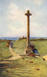 Oratorium av Jacques Cartier (farge litho)