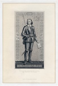 Oliver Cromwell 1599-1658, 1800-tallet.