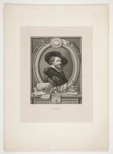 Portrett av Peter Paul Rubens av J. L. Benoist