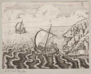 Illustrasjon til Adam Olearius, "Persisk Rosenthal av en genial poet Schich Saadi […]", Schleswig 1660