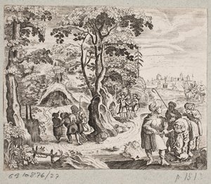 Illustrasjon til Adam Olearius, "Persisk Rosenthal av en genial poet Schich Saadi […]", Schleswig 1660