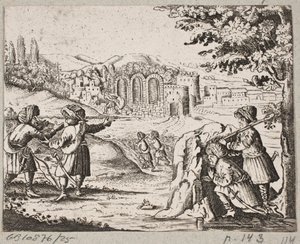 Illustrasjon til Adam Olearius, "Persisk Rosenthal av en genial poet Schich Saadi […]", Schleswig 1660