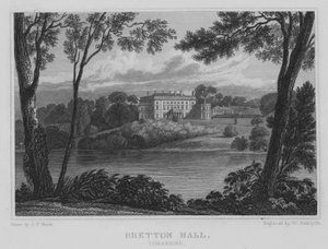 Bretton Hall, Yorkshire (gravering)