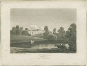Enville Hall: gravering, nd [c 1814] (trykk) av John Preston Neale