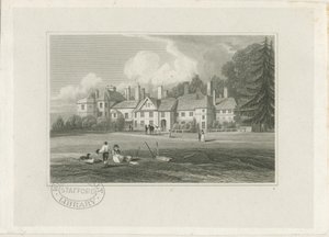 Hagley Hall: gravering, nd [1780-1847]