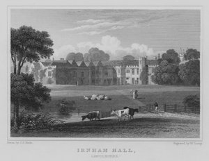 Irnham Hall, Lincolnshire (gravering)
