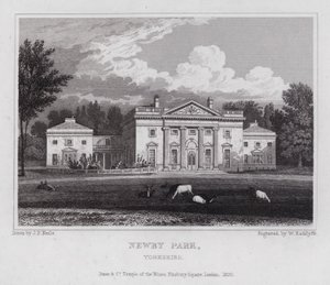 Newby Park, Yorkshire (gravering)