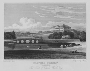 Nostell Priory, Yorkshire, The Seat of Charles Winn, Esquire (gravering)