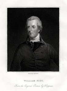 William Pitt den yngre , britisk statsmann, 1800-tallet