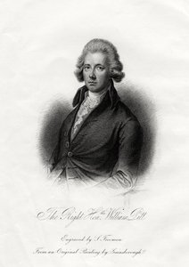 William Pitt den yngre , britisk statsmann, 1800-tallet