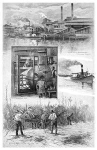 Sukkerindustrien, Richmond River, New South Wales, Australia, 1886.