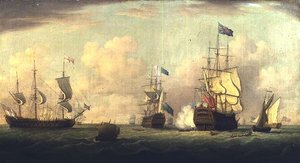 Marine scene av J. Ramsey