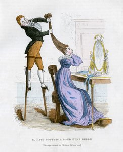 Det er nødvendig å lide for å være vakker, 1882-1884 av J Rocault