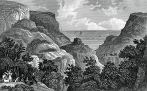 Danes Dyke, c1800-tallet. av J. Rogers