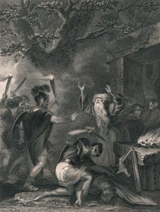 The Massacre of the Druids, midten av 1800-tallet.