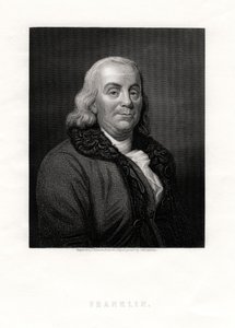 Benjamin Franklin, politisk skikkelse og statsmenn i USA, 1800-tallet