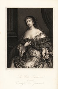 Elizabeth Hamilton, La Belle Hamilton, etterpå grevinne de Grammont, kone til Philibert de Grammont, en av Windsor Beauties