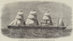 Steam-Ship Atlantic, fra White Star Line, forliste nær Halifax, Nova Scotia av J. Wells
