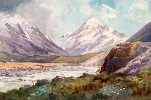 Mount Cook, New Zealand av J. Williamson