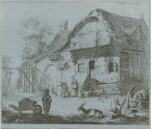 Figurer på en gård