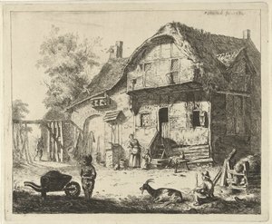 Figurer på en gård