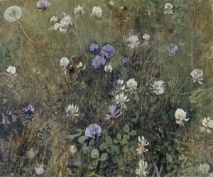 Blomstrende kløver